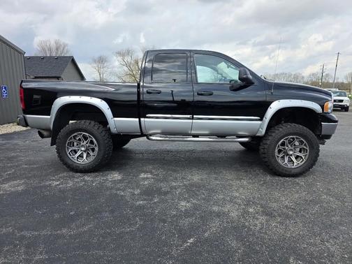 BLACK 2005 Dodge Ram 2500 SLT Quad Cab
