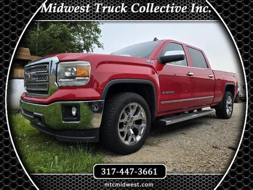 Red 2014 GMC Sierra 1500 SLT