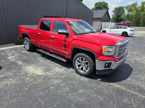 Red 2014 GMC Sierra 1500 SLT