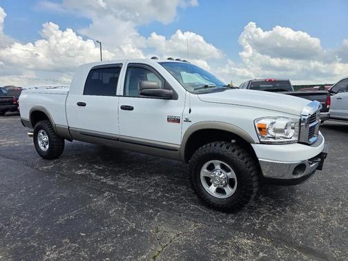 WHITE 2009 Dodge Ram 2500 SLT Mega Cab