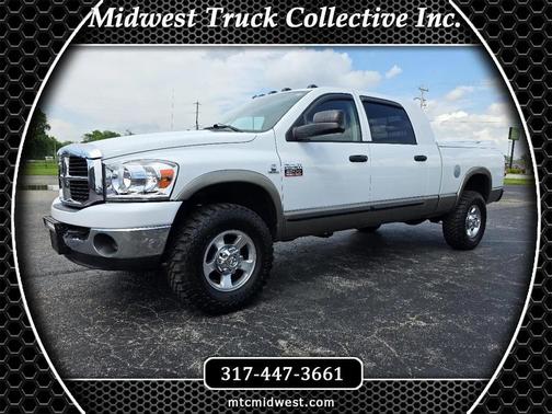 WHITE 2009 Dodge Ram 2500 SLT Mega Cab
