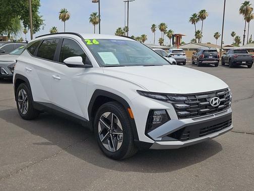 White 2026 Hyundai TUCSON SEL