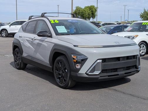 Gray 2026 Hyundai KONA SEL Sport