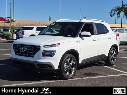 White 2026 Hyundai VENUE SEL