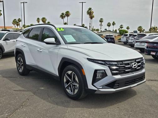 White 2026 Hyundai TUCSON SEL