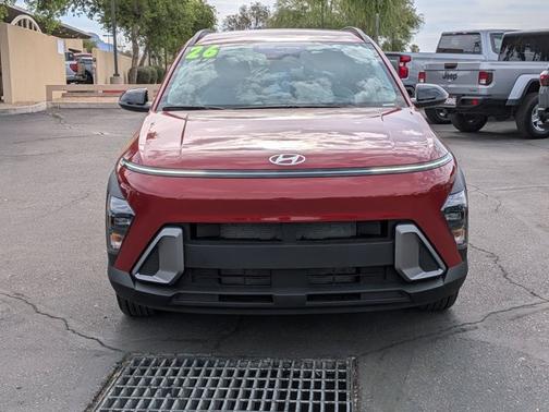 Red 2026 Hyundai KONA SEL Sport