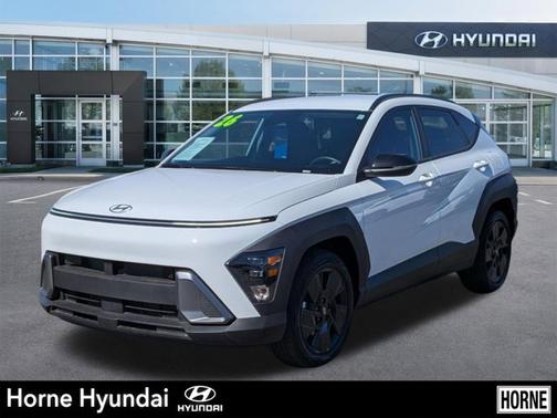White 2026 Hyundai KONA SEL Sport