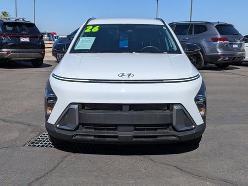 White 2026 Hyundai KONA SEL Sport