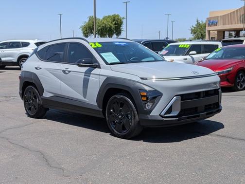Gray 2026 Hyundai KONA SEL Sport