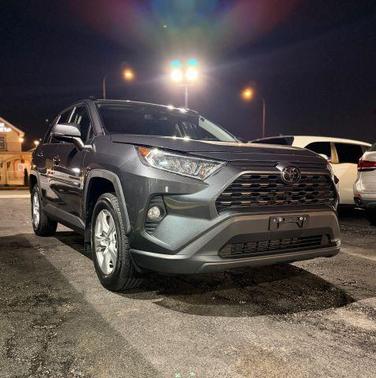 Gray 2019 Toyota RAV4 XLE