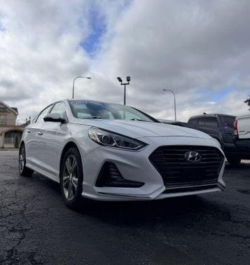 Quartz White Pearl 2018 Hyundai SONATA SEL