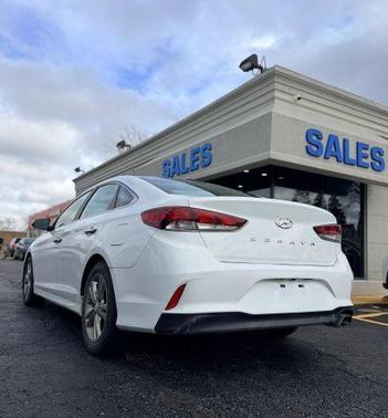 Quartz White Pearl 2018 Hyundai SONATA SEL