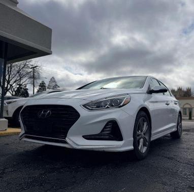 Quartz White Pearl 2018 Hyundai SONATA SEL