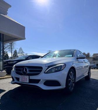 White 2015 Mercedes-Benz C-Class C 300 4MATIC