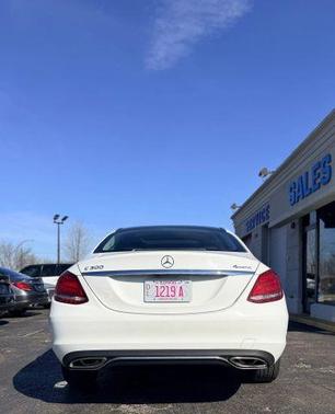 White 2015 Mercedes-Benz C-Class C 300 4MATIC