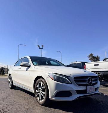 White 2015 Mercedes-Benz C-Class C 300 4MATIC