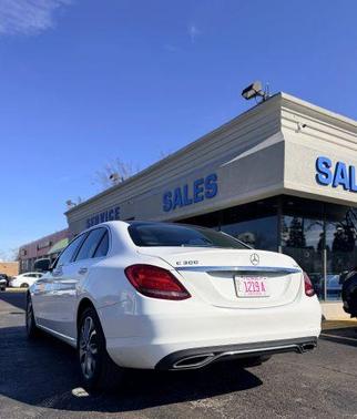 White 2015 Mercedes-Benz C-Class C 300 4MATIC