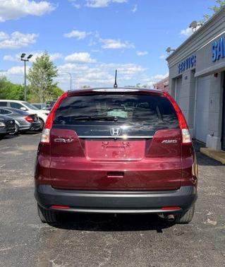 Burgundy 2014 Honda CR-V EX