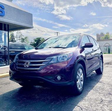 Burgundy 2014 Honda CR-V EX