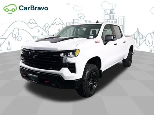 Summit White 2023 Chevrolet Silverado 1500 LT Trail Boss