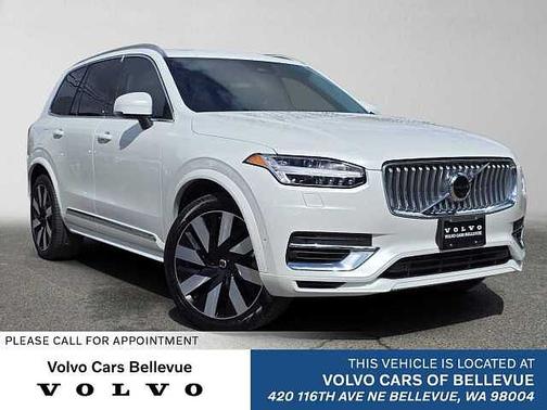 Crystal White 2023 Volvo XC90 Ultimate 6-Seater