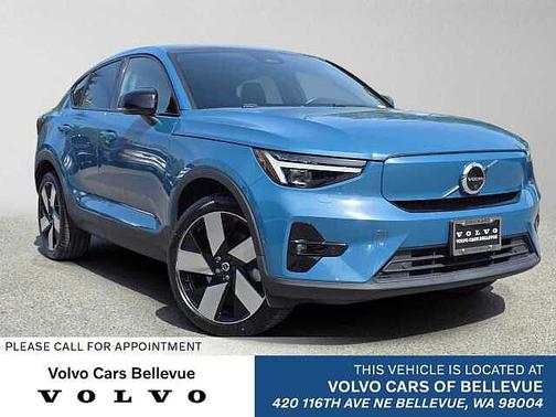 Fjord Blue 2023 Volvo C40 Recharge Pure Electric Ultimate