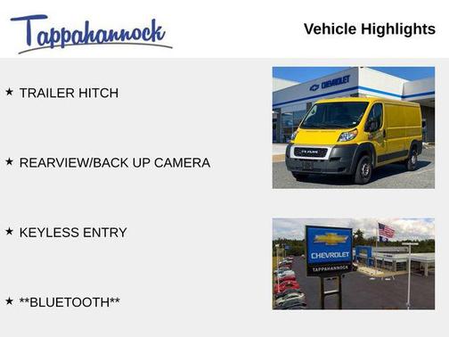 2022 RAM ProMaster 1500 Low Roof