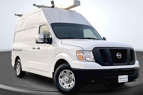 Glacier White 2021 Nissan NV Cargo NV3500 HD S V8