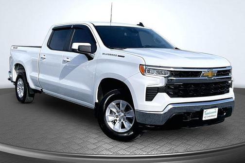 Summit White 2023 Chevrolet Silverado 1500 LT