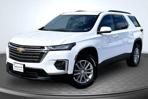 Summit White 2023 Chevrolet Traverse LT Leather