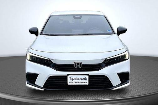 Platinum White Pearl 2024 Honda Civic Sport