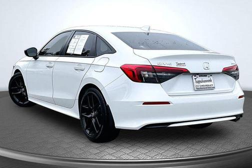 Platinum White Pearl 2024 Honda Civic Sport