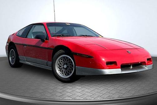 Red 1986 Pontiac Fiero GT