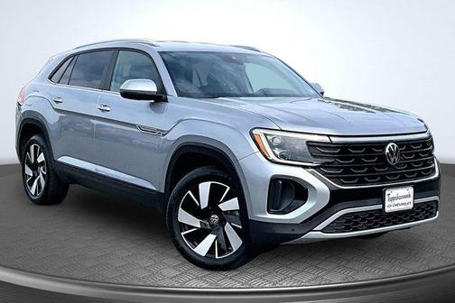 Gray 2024 Volkswagen Atlas Cross Sport 2.0T SE w/Technology