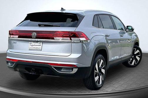 Gray 2024 Volkswagen Atlas Cross Sport 2.0T SE w/Technology