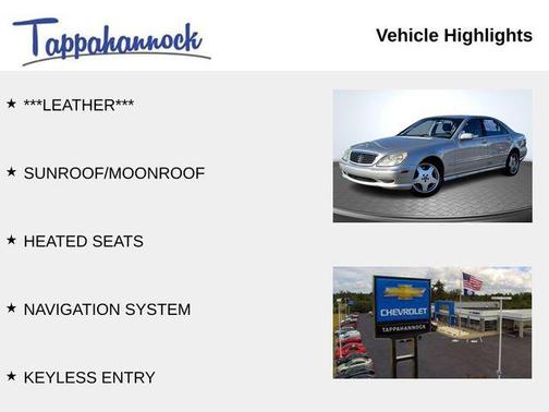 2002 Mercedes-Benz S-Class S 55 AMG