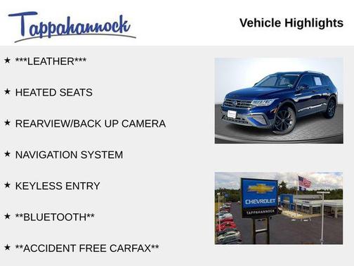 2022 Volkswagen Tiguan 2.0T SE 4MOTION