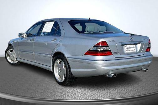 Silver 2002 Mercedes-Benz S-Class S 55 AMG