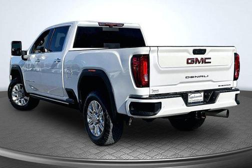 White Frost Tricoat 2023 GMC Sierra 2500 Denali