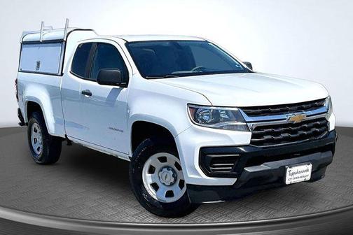 Summit White 2021 Chevrolet Colorado WT