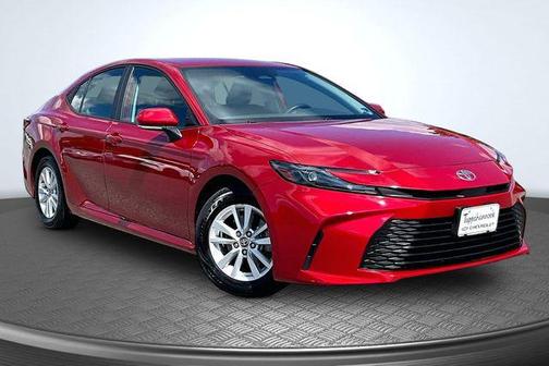 Red 2025 Toyota Camry