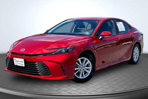 Red 2025 Toyota Camry