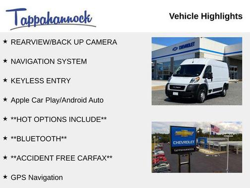 2022 RAM ProMaster 2500 High Roof