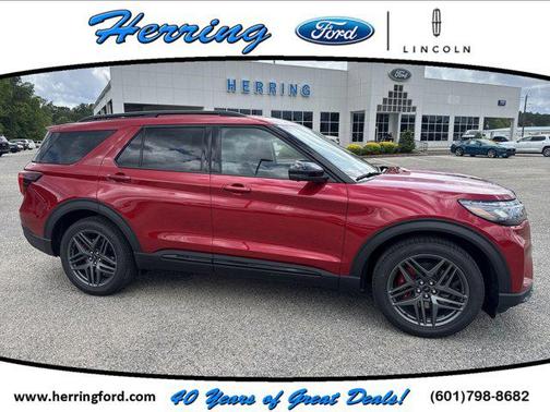 Rapid Red Metallic Tinted Clearcoat 2026 Ford Explorer ST