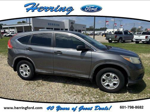 Gray 2014 Honda CR-V LX