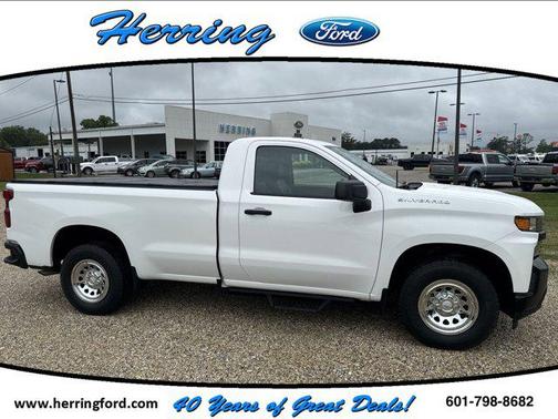 Summit White 2020 Chevrolet Silverado 1500 WT