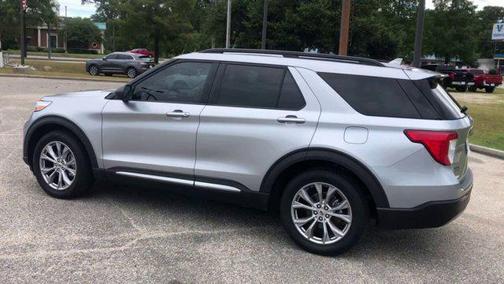 Silver 2020 Ford Explorer XLT