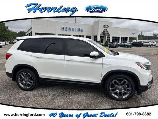 White 2022 Honda Passport 2WD EX-L