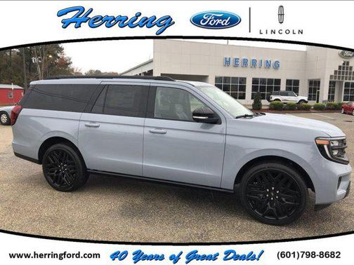 Glacier Gray Metallic Tri-Coat 2026 Ford Expedition Max Platinum SUV