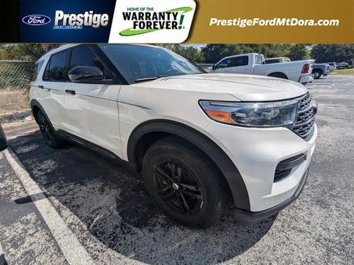 STAR WHITE MET TRI-COAT 2022 Ford Explorer XLT